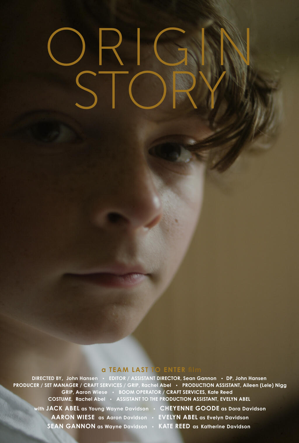 Filmposter for Origin Story